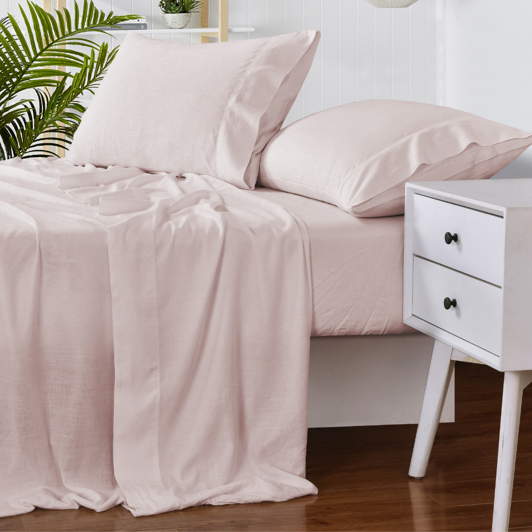 Organic Linen Bamboo Sheet Set