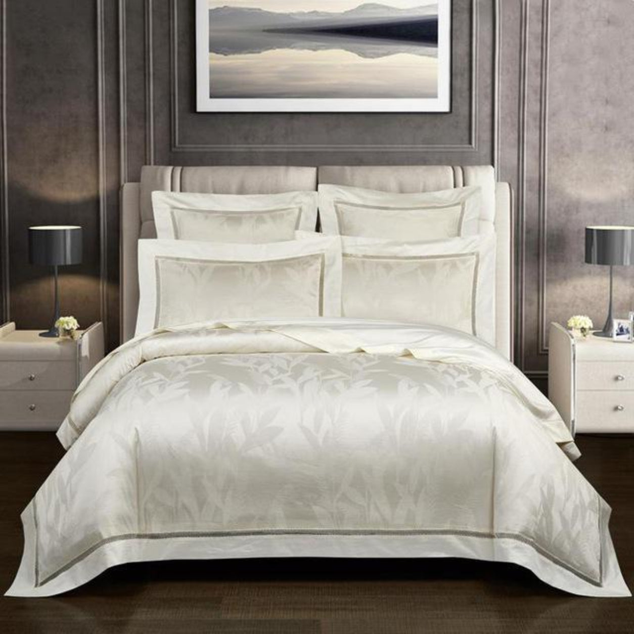 Iridescence Egyptian Cotton Duvet Cover Set