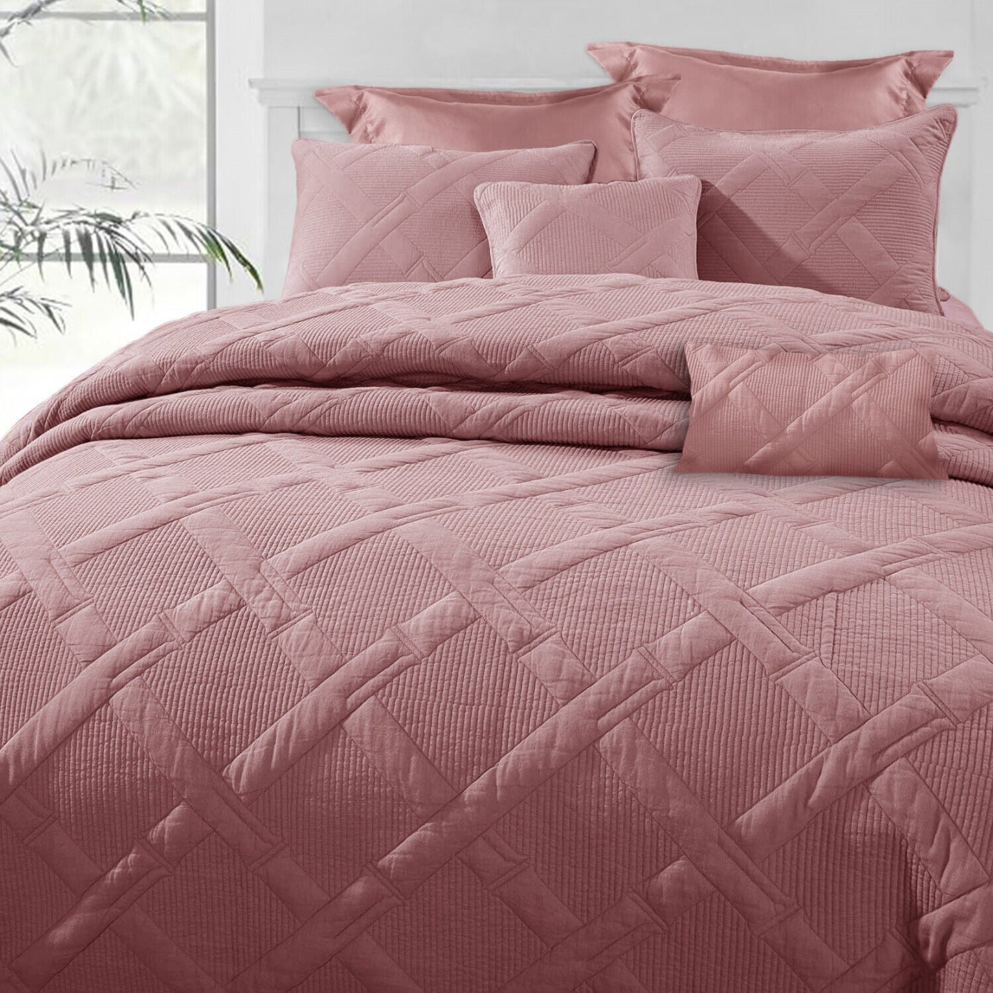 7 Piece Bamboo Comforter Set