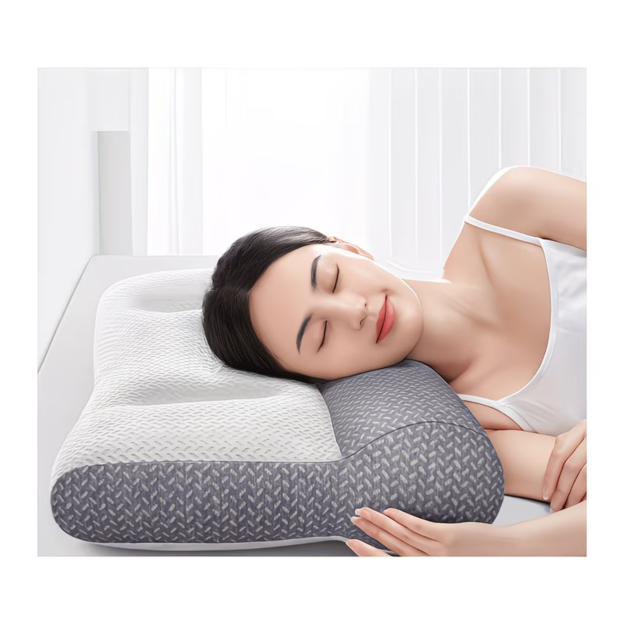 Neck Support Pillow Anti-Snoring Sleep Aid