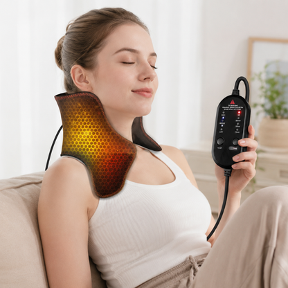 USB Neck Warmer with a Neck Heating Support Pad