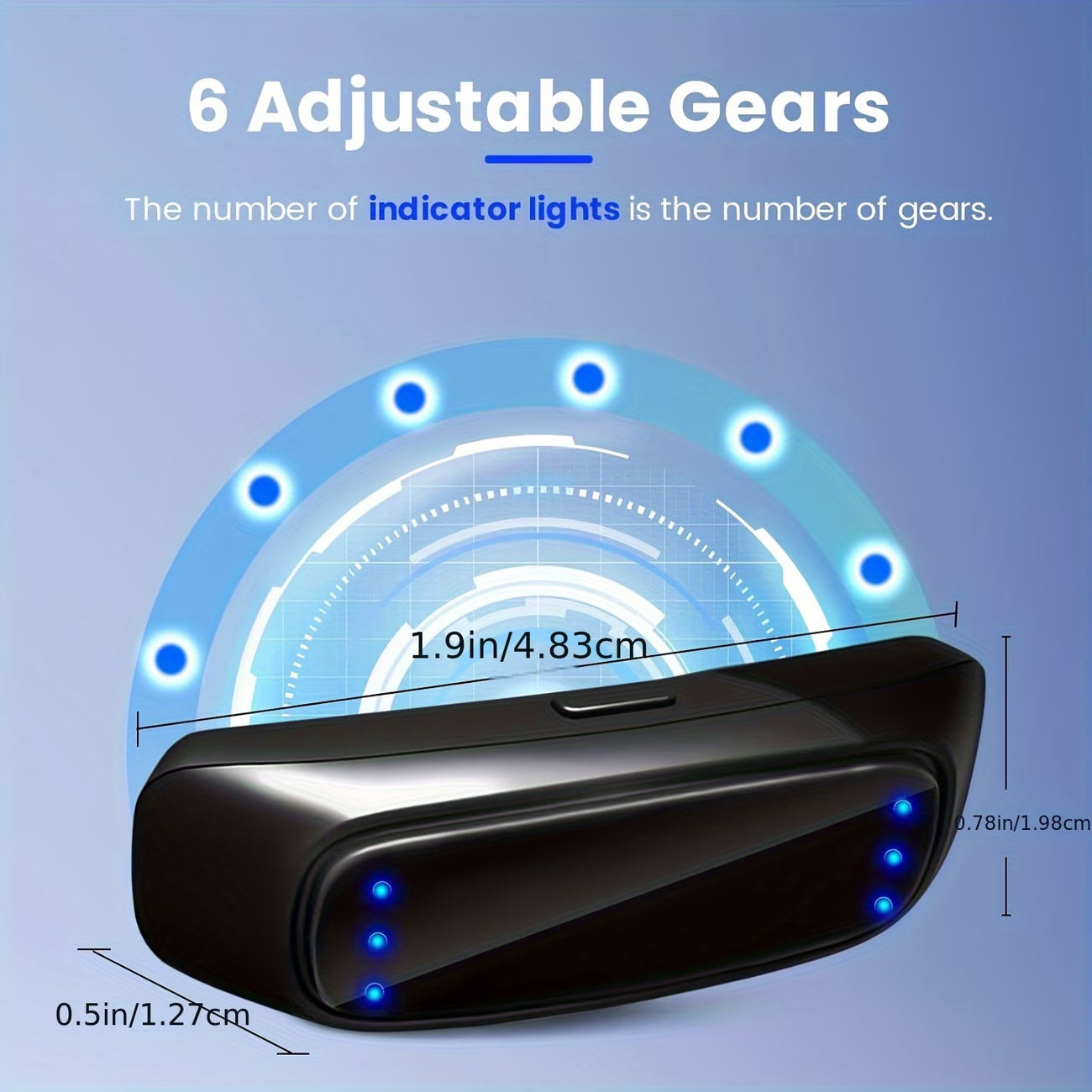Adjustable Anti-Snoring Sleep Aid with Pulse & Sound Modes