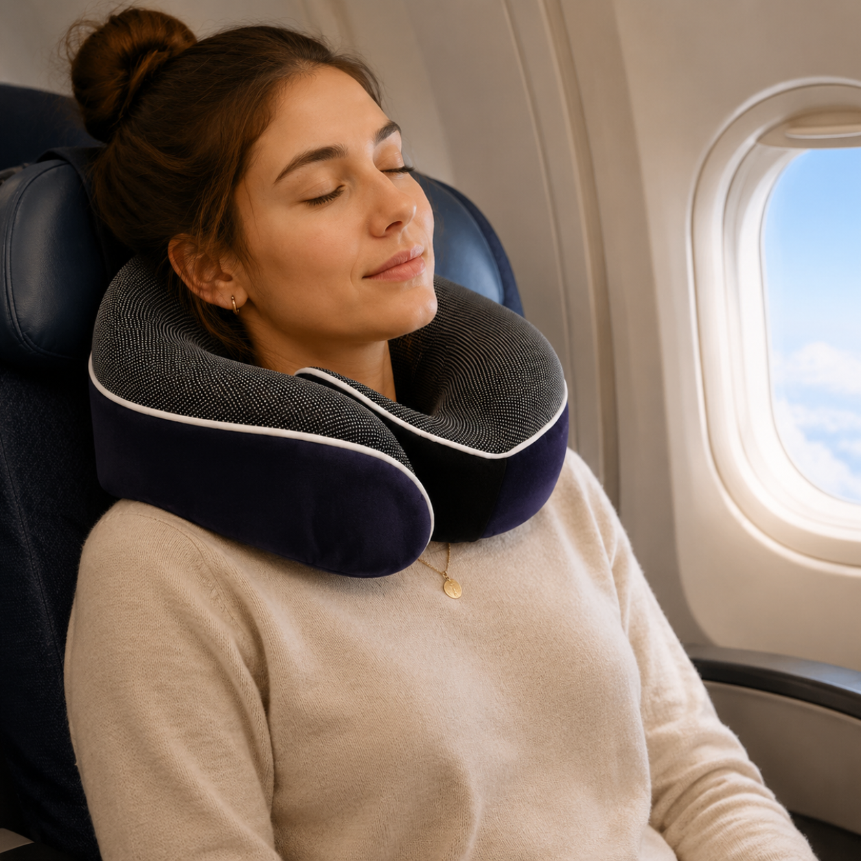 Portable Travel Neck Support Pillow