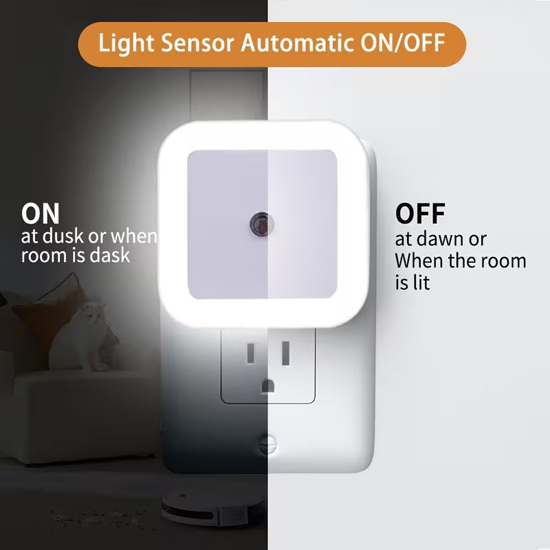 LED Night Light Lamp with Smart Sensor