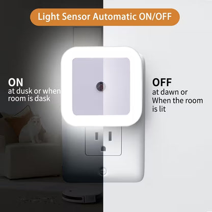 LED Night Light Lamp with Smart Sensor