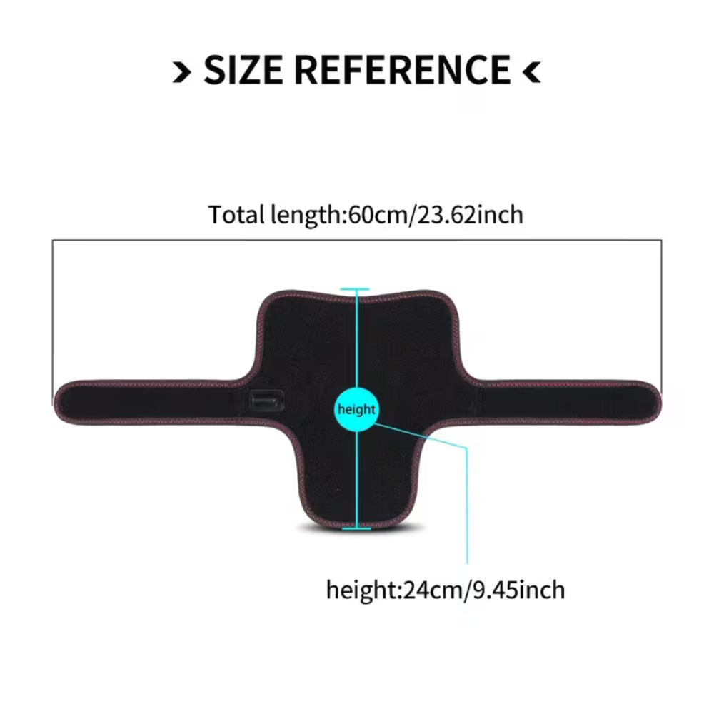 USB Neck Warmer with a Neck Heating Support Pad