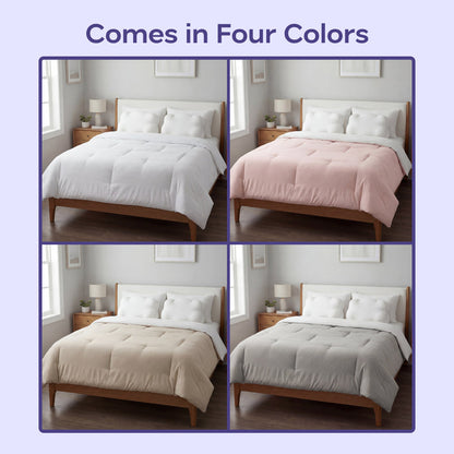 Ultra-Fluffy, Temperature-Balancing Comforter