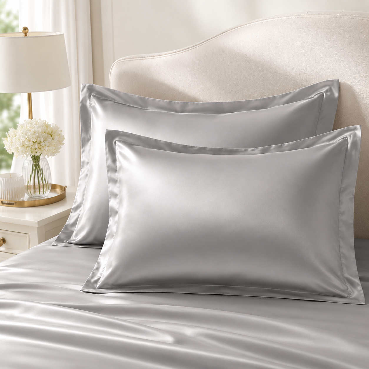 Silk Luxe Mulberry Satin Pillowcase