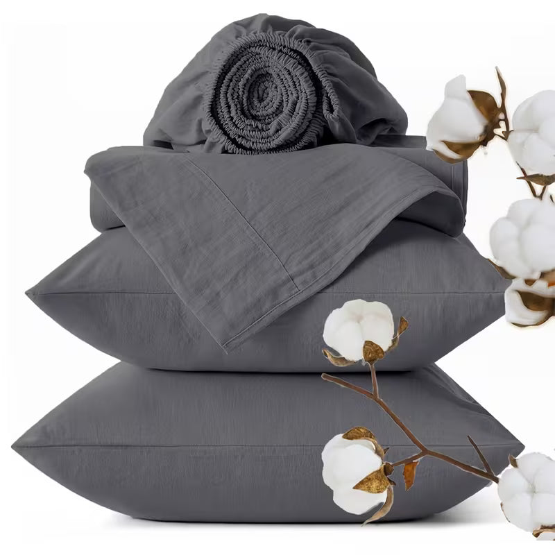 Luxurious Egyptian Cotton Sheets Set
