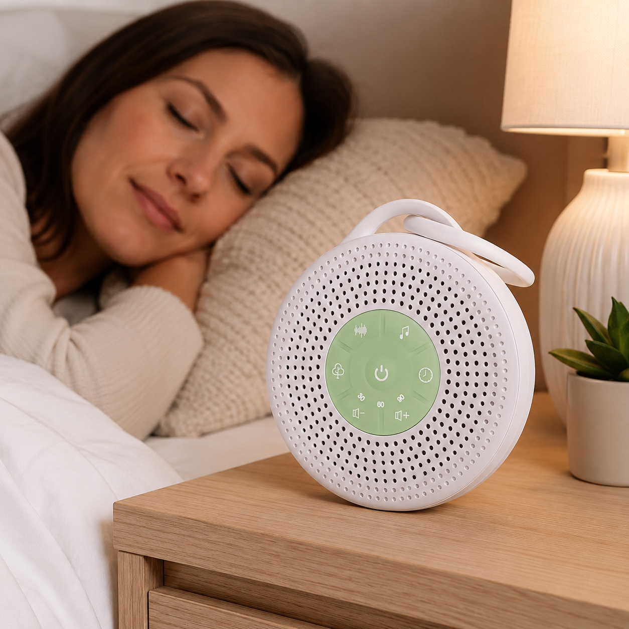 SLEEP AIDS DEVICE - White Noise Sleep Machine with Timer