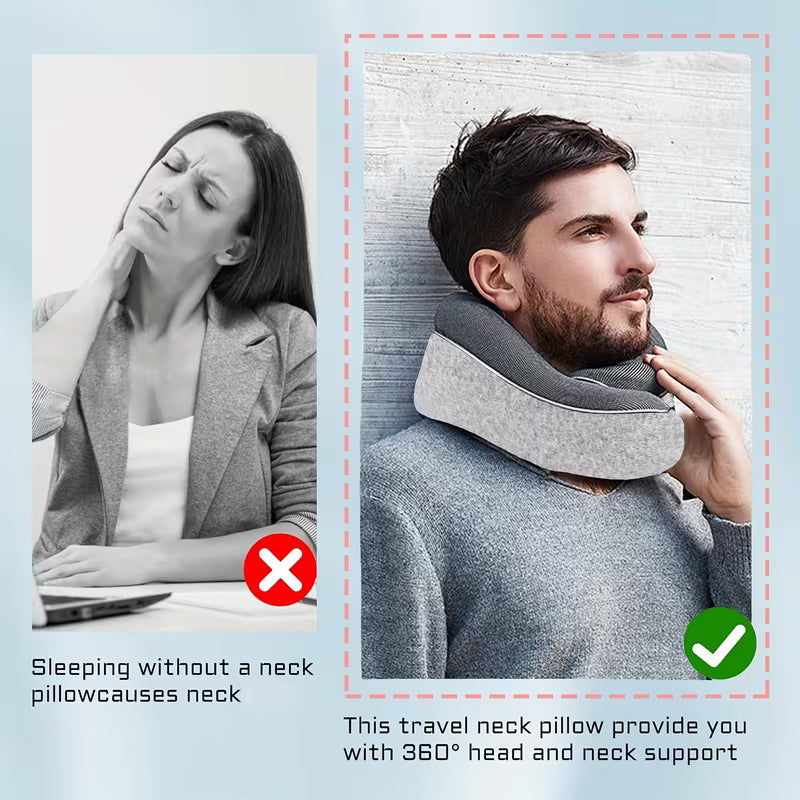 Portable Travel Neck Support Pillow