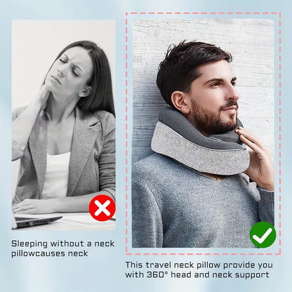 Portable Travel Neck Support Pillow