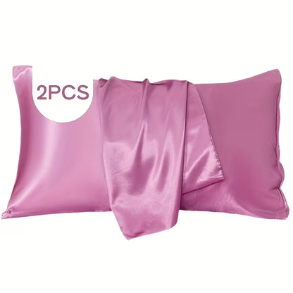 Silky Smooth Satin Pillowcase Set