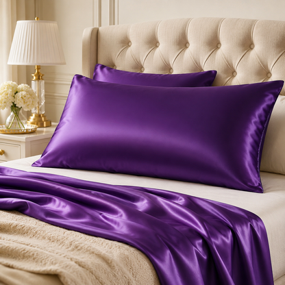 Silky Smooth Satin Pillowcase Set