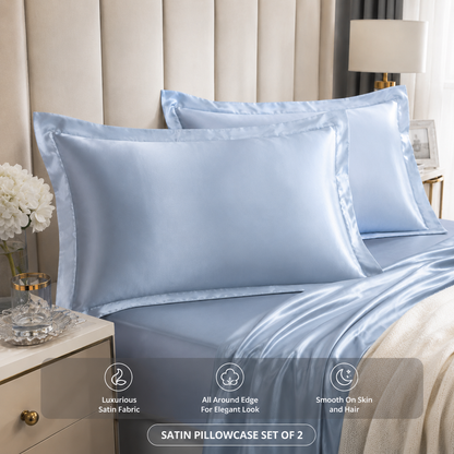 Silk Luxe Mulberry Satin Pillowcase