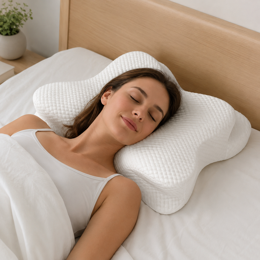 Ergonomic Butterfly Pillow