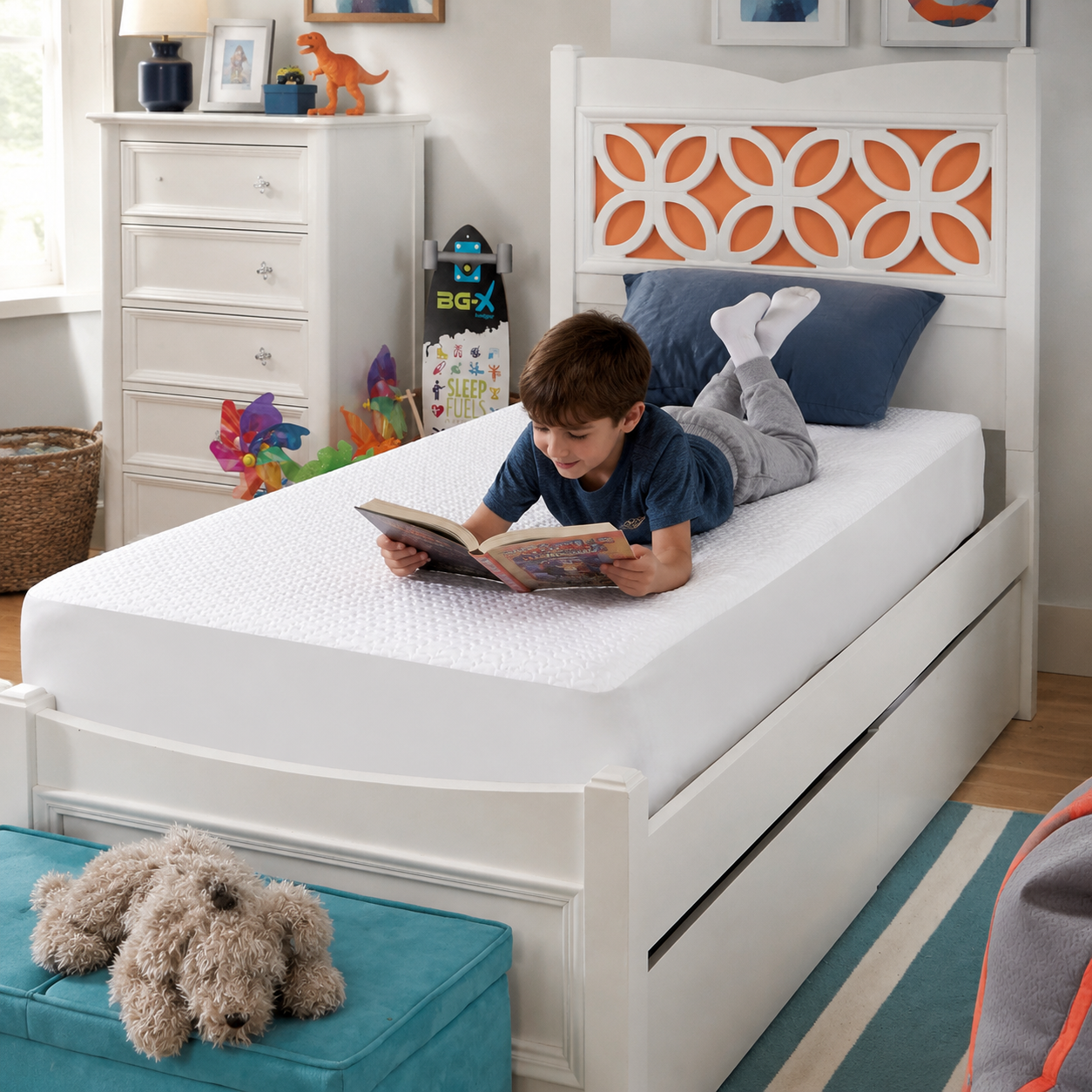 Kids Mattress Protector Waterproof & Breathable Comfort