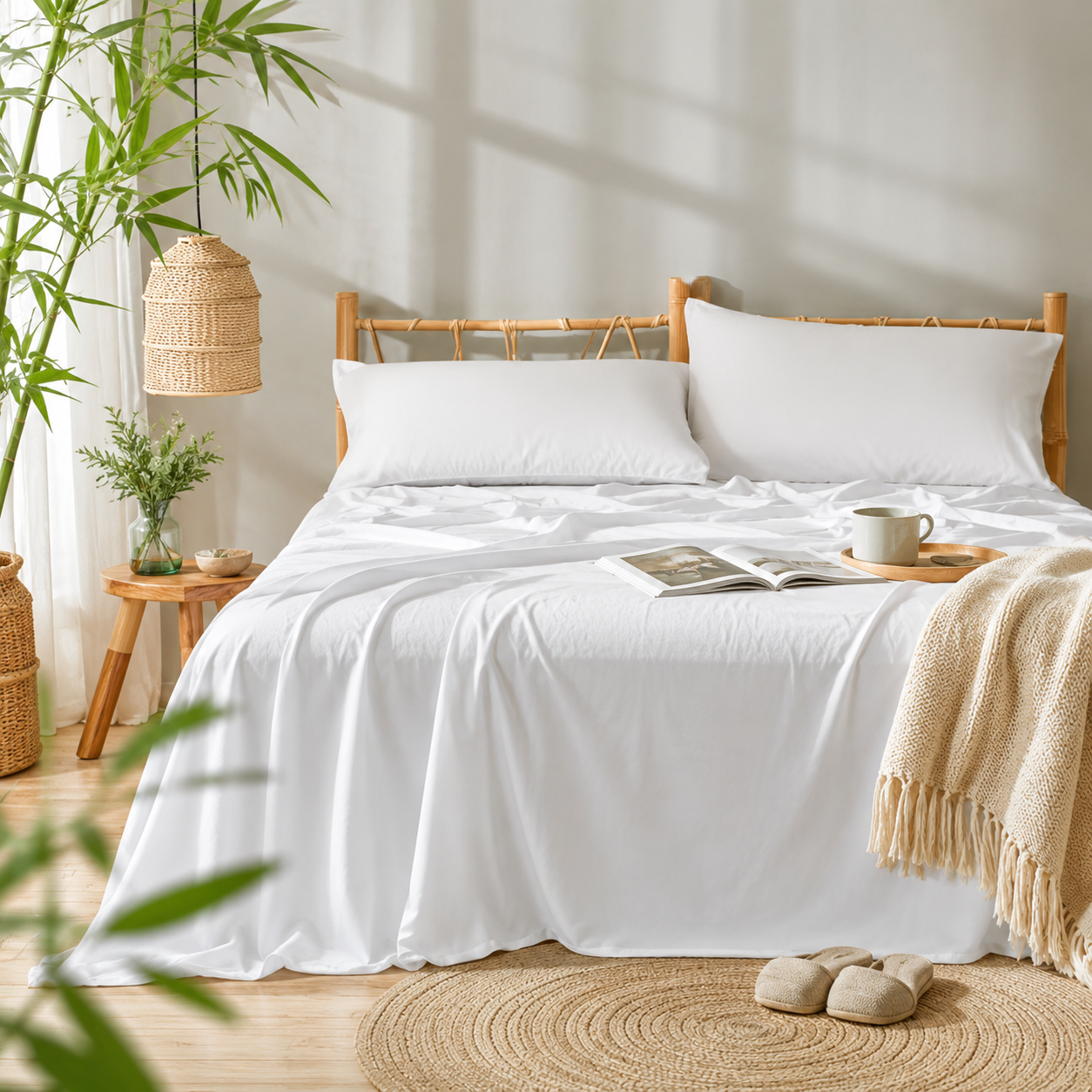 Bamboo Bed Cooling Sheets