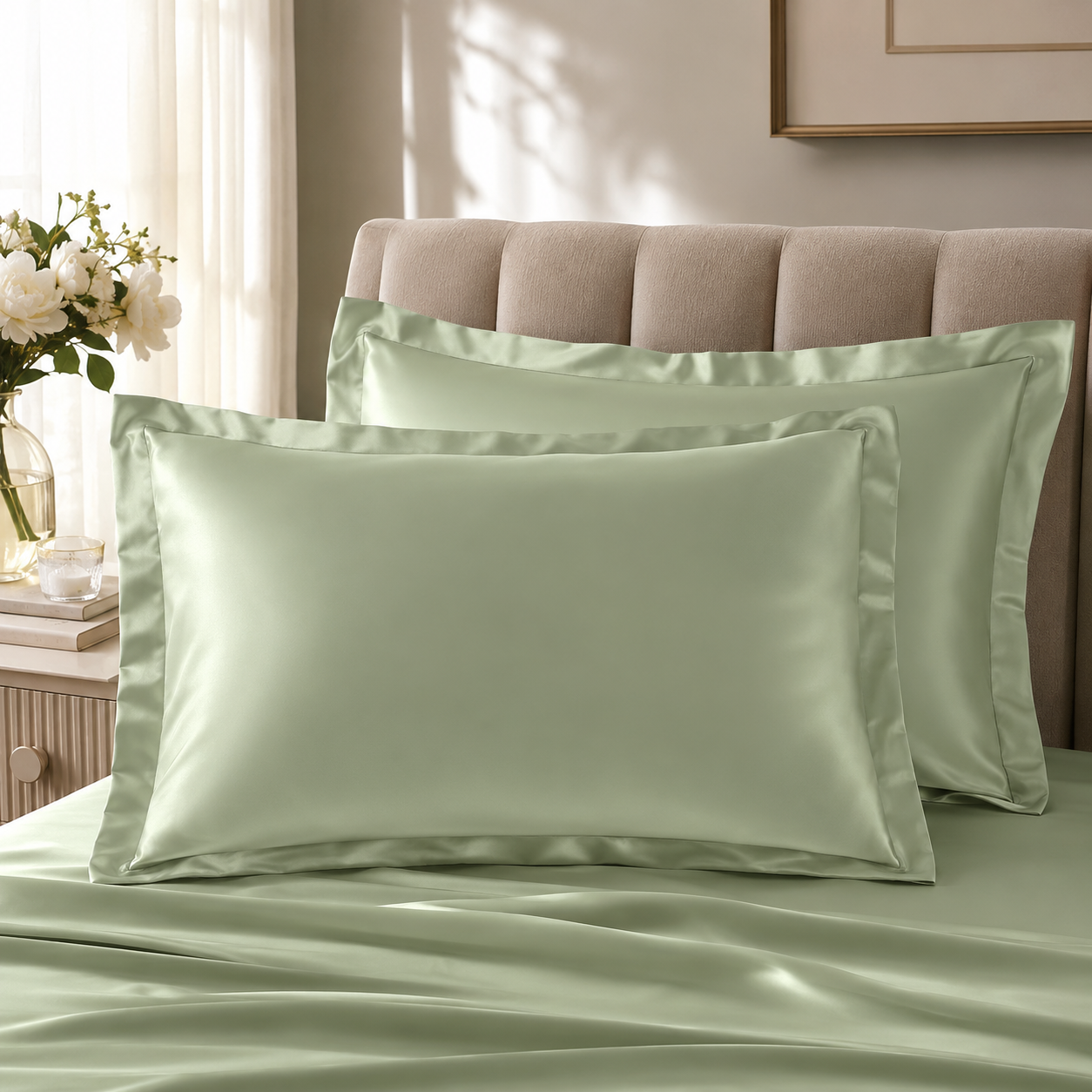 Silk Luxe Mulberry Satin Pillowcase