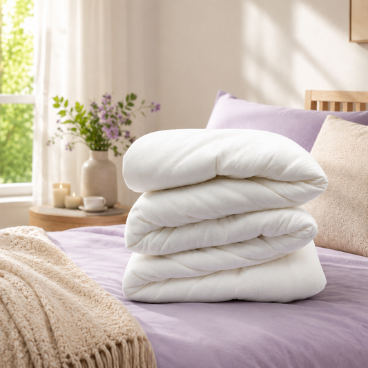 Ultra-Fluffy, Temperature-Balancing Comforter