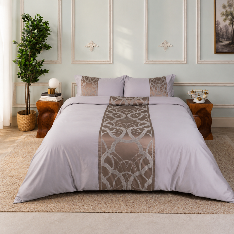 Grey Duvet Cover Set
