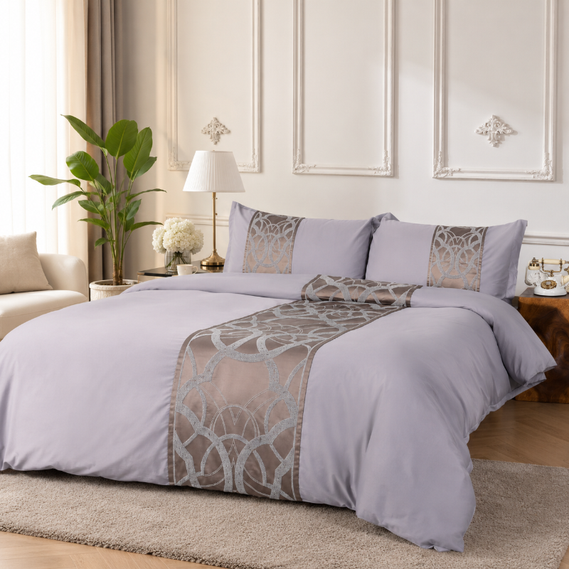 Grey Duvet Cover Set