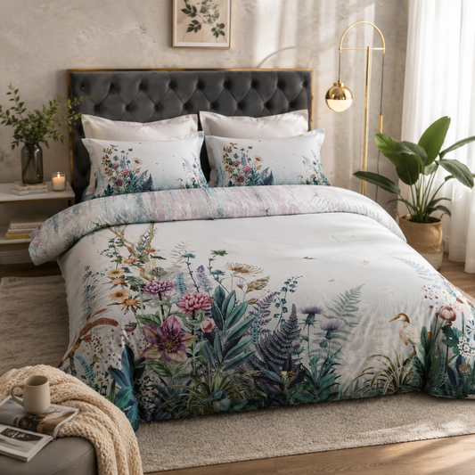 Summer Garden Duvet Cover Set