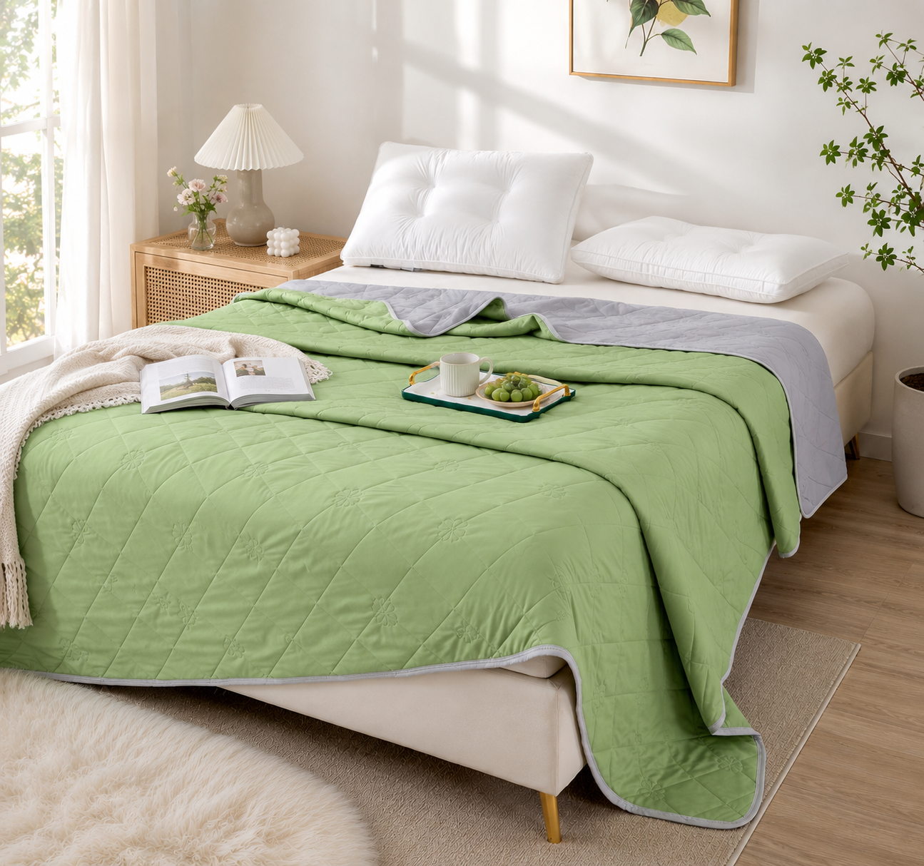 Soft Breathable Cooling Blanket