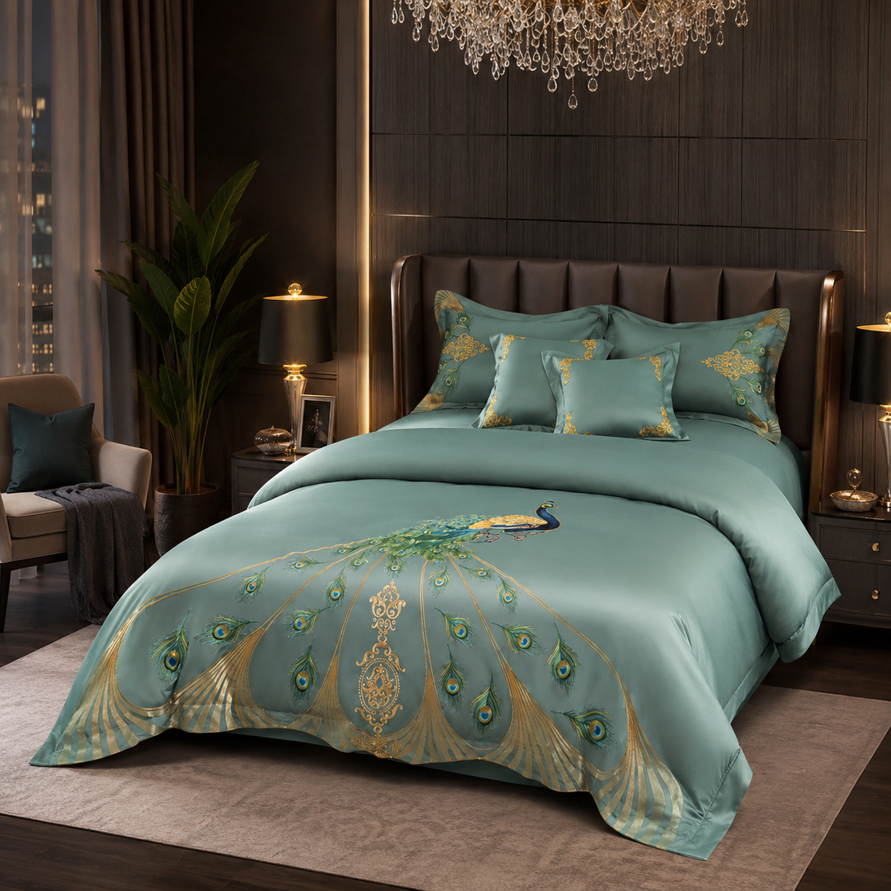 Imperial Artistry Egyptian Cotton Duvet Cover Set