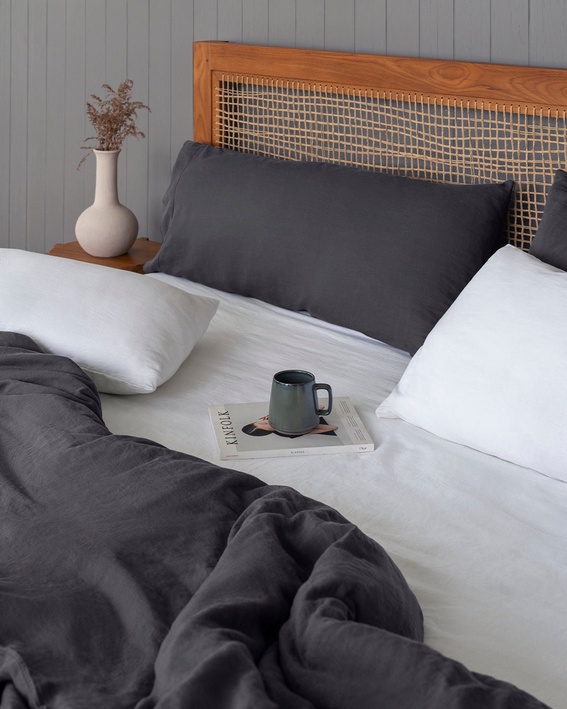 Stonewashed Linen Duvet Cover