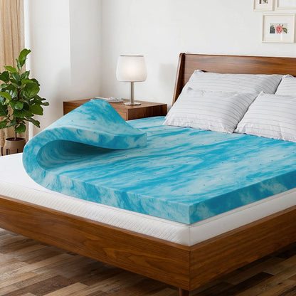 Cooling Gel Memory Foam Mattress Topper