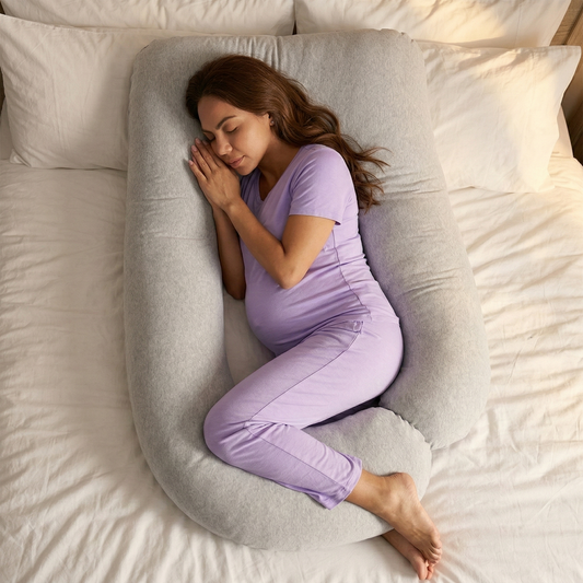 Full Body U-Shaped Pregnancy Support Pillow