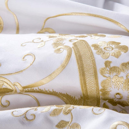 Gold Forest Duvet Cover Set