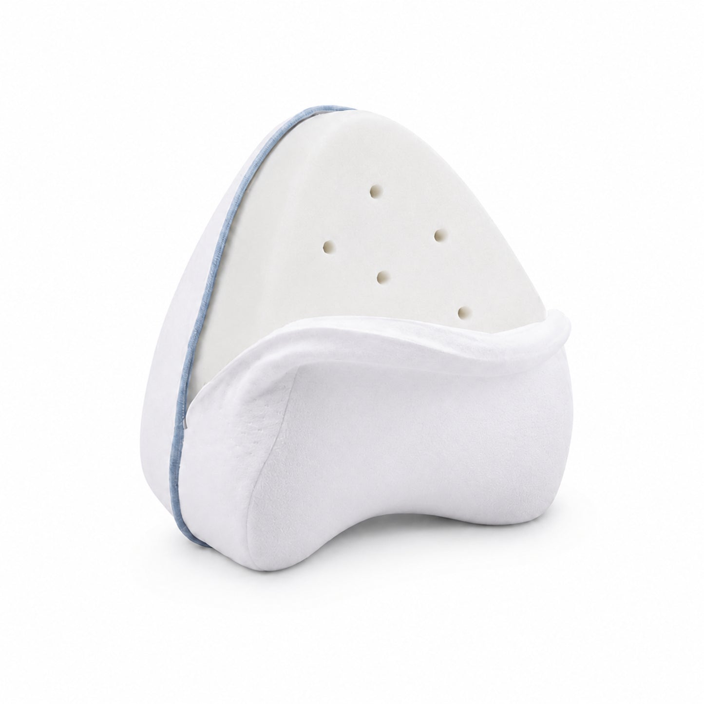 Hushly Orthopedic Knee Pillow for Side Sleepers & Sciatica Relief