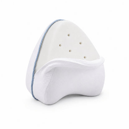 Hushly Orthopedic Knee Pillow for Side Sleepers & Sciatica Relief