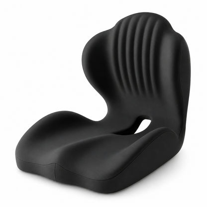 Hushly Ergonomic Memory Foam Seat Cushion with Lumbar Support