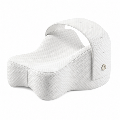 Hushly Memory Foam Knee Pillow for Side Sleepers
