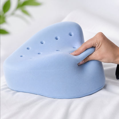 Hushly Orthopedic Knee Pillow for Side Sleepers & Sciatica Relief