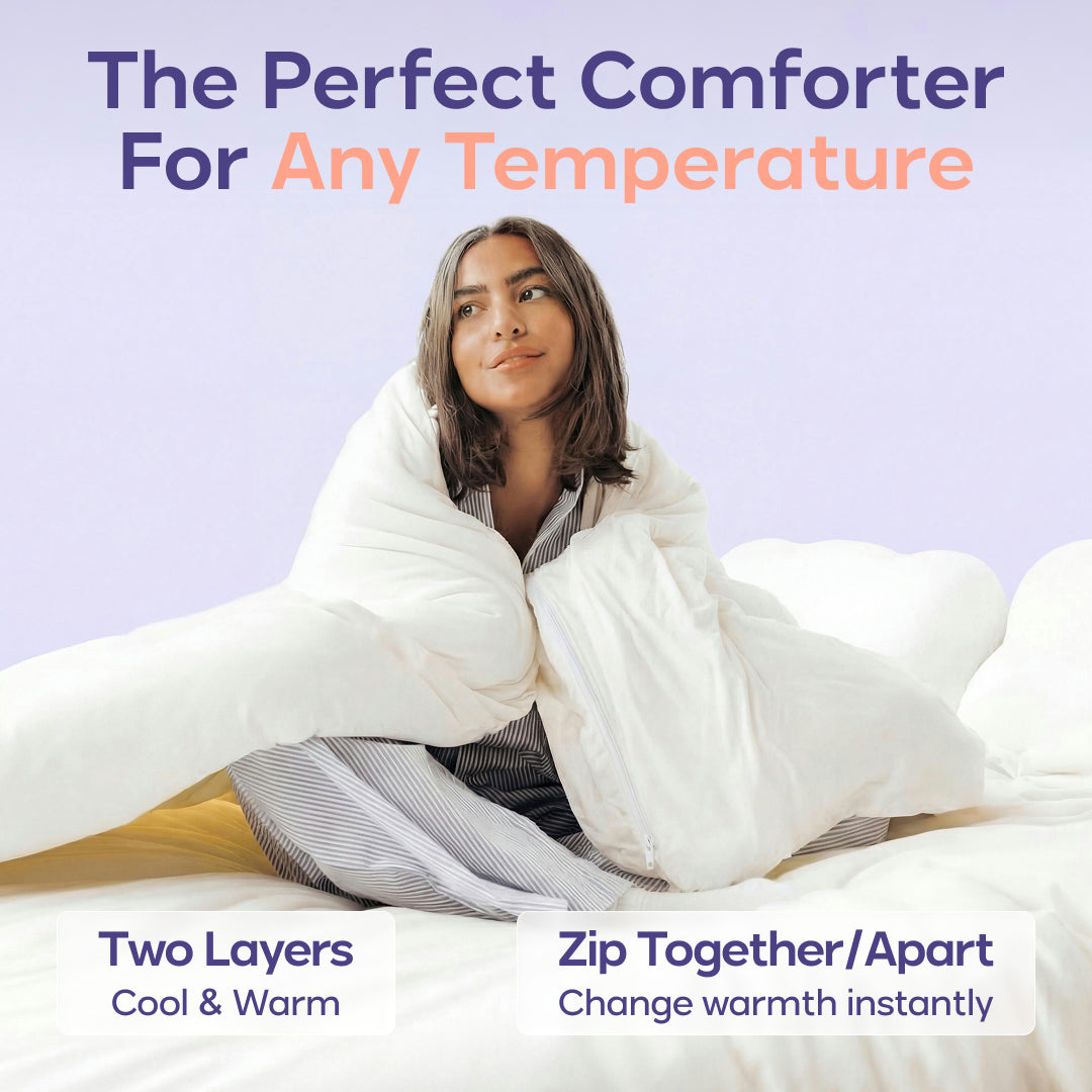 Cozy, Adjustable, and Sustainable Comforters