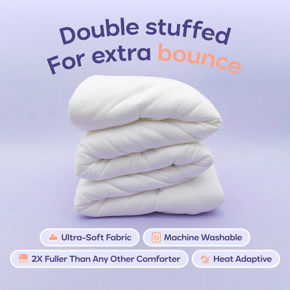 Ultra-Fluffy, Temperature-Balancing Comforter