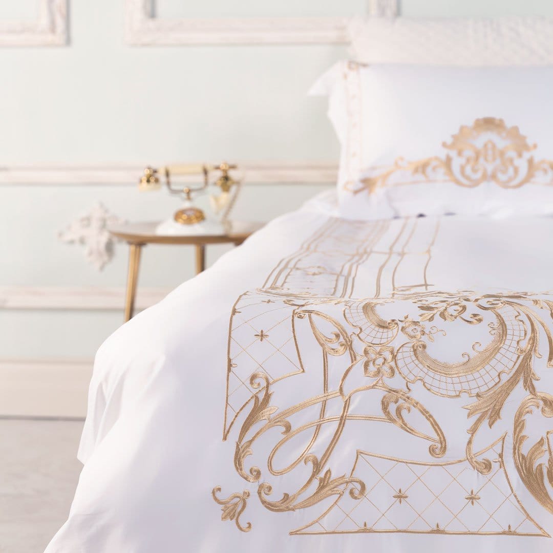 Gold Forest Duvet Cover Set