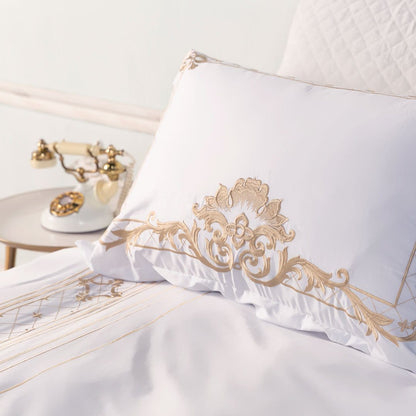 Gold Forest Duvet Cover Set