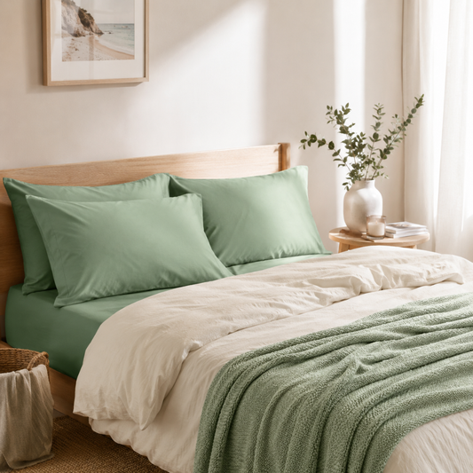 Organic Bamboo Standard Pillowcases (Pair)