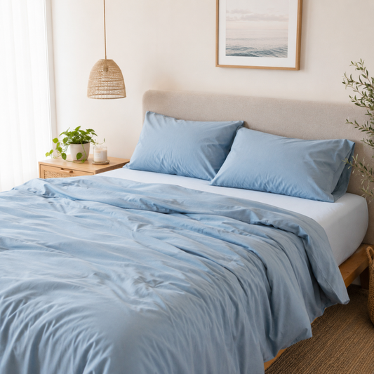 Organic Linen Bamboo Sheet Set