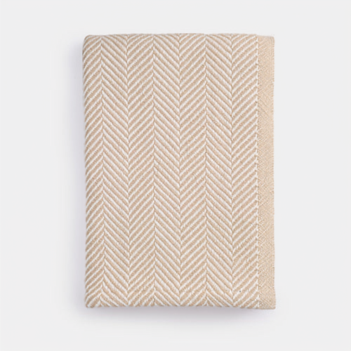 Herringbone Cotton Throw Blanket
