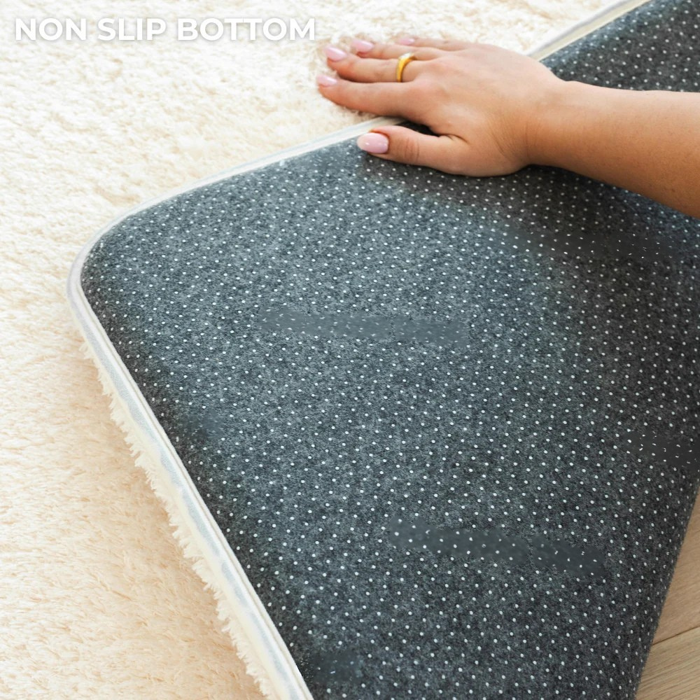 Deluxe Shaggy Relax Mat - 35mm Thick Foam Base