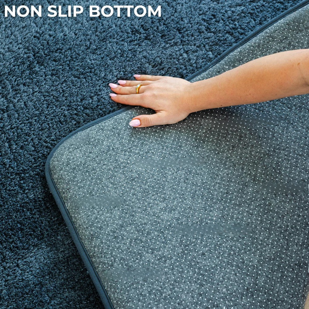 Deluxe Shaggy Relax Mat - 35mm Thick Foam Base