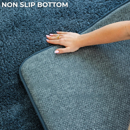 Deluxe Shaggy Relax Mat - 35mm Thick Foam Base