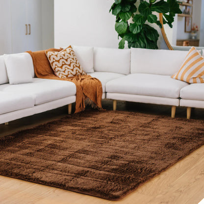 Deluxe Shaggy Relax Mat - 35mm Thick Foam Base
