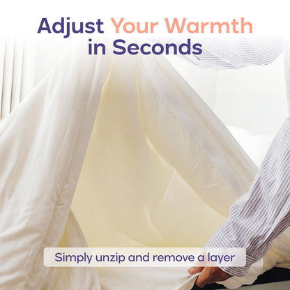 Cozy, Adjustable, and Sustainable Comforters